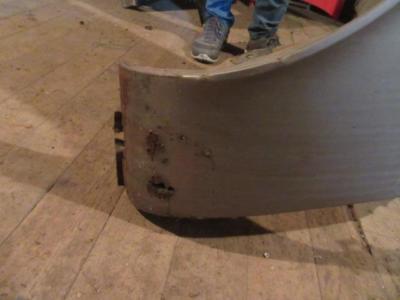 1963 Dodge B-Body Left Front Fender 63 Mopar Good Used OH30 Polara 440 330