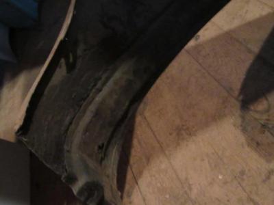 1963 Dodge B-Body Right Front Fender 63 Mopar Good Used OH22 Polara 440 330