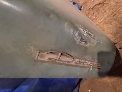 1963 Dodge Deck Lid with Trunk Lock and Emblem DL#31 Mopar B-Body