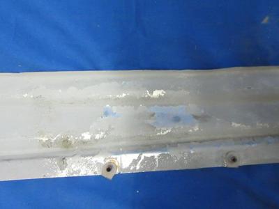 1963 Plymouth Aluminum Front Lower Grill Support 63 Good Used MOPAR