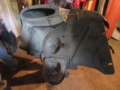 1963 Plymouth B-Body Left Front Fender 63 Mopar Good Used OH8