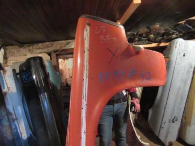 1963 Plymouth B-Body Right Front Fender 63 Mopar Good Used OH42