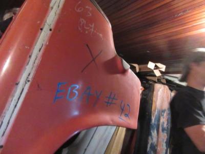 1963 Plymouth B-Body Right Front Fender 63 Mopar Good Used OH42