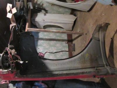 1963 Plymouth Drivers Left Front Fender 63 Mopar B-Body Good Used OH4