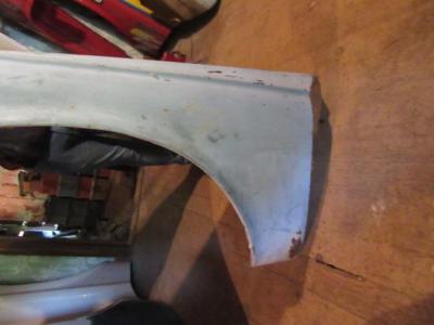1963 Plymouth Left Front Fender 63 B-Body Mopar Good Used OH11