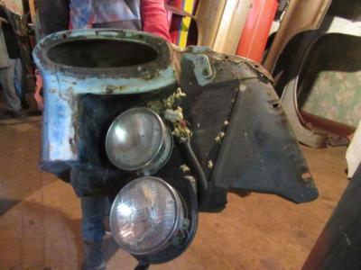 1963 Plymouth Left Front Fender 63 B-Body Mopar Good Used OH11