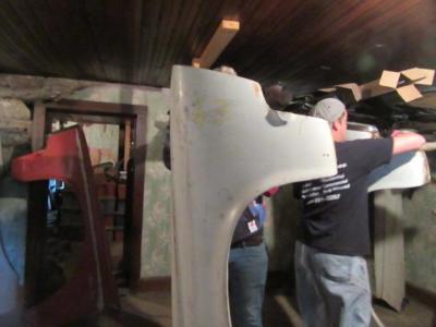 1963 Plymouth Right Front Fender 63 B-Body Mopar Good Used OH5