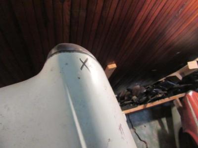 1963 Plymouth Right Front Fender 63 Mopar B-Body Good Used OH3