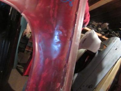 1964 Dodge B-Body Left Drivers Front Fender 64 Mopar Good Used OH38