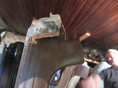 1964 Dodge B-Body Left Drivers Front Fender 64 Mopar Good Used OH38