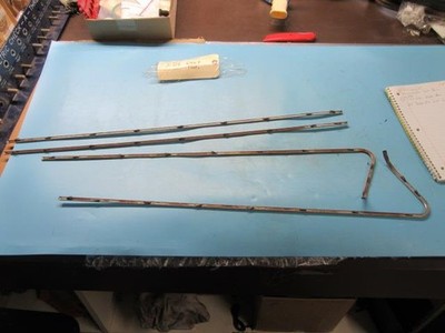 1964 Door Panel Trim Moulding 2 Dr Dodge 440 -Used Good Condition