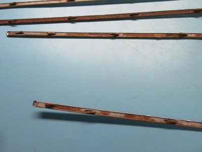 1964 Door Panel Trim Moulding 2 Dr Dodge 440 -Used Good Condition