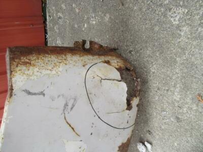 1964 Plymouth Belvedere B-Body Passenger's Side Fender # 355 Mopar Used