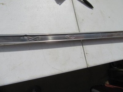 1964 Plymouth Belvedere Only B-Body Trunk / Decklid Moulding Good Used