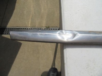 1964 Plymouth Belvedere Only B-Body Trunk / Decklid Moulding Good Used