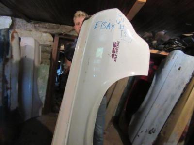 1964 Plymouth Right Front Passenger Fender B-Body Mopar Good Used OH13