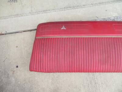 1964 Polara Sedan Standard Bench Rear Upper Seat Core Mopar - Used