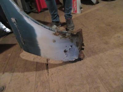 1965 Coronet 500 B-Body Right Front Fender 65 Mopar Good Used OH40