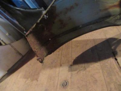 1965 Coronet 500 B-Body Right Front Fender 65 Mopar Good Used OH40