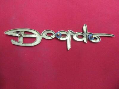 1965 Dodge Coronet 500 Finish Tail Panel Emblem 2526340 NOS