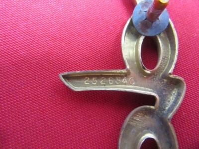 1965 Dodge Coronet 500 Finish Tail Panel Emblem 2526340 NOS