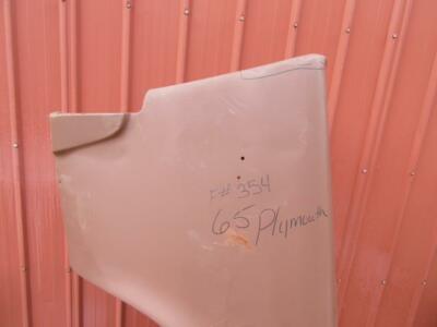 1965 Plymouth B-Body Driver's Side Fender # 354 Mopar Used