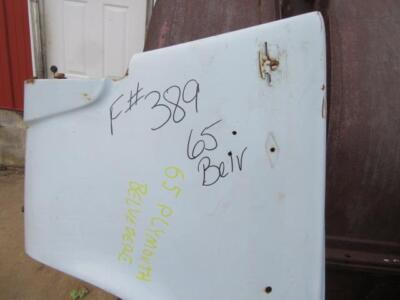 1965 Plymouth Belvedere Fender F#389 B-Body Mopar - Used