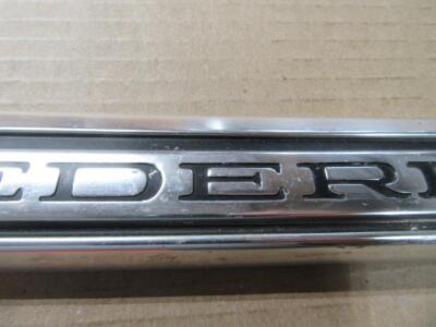 1966 66 Plymouth Belvedere I Right RH Fender Passenger Trim Emblem- Mopar Used