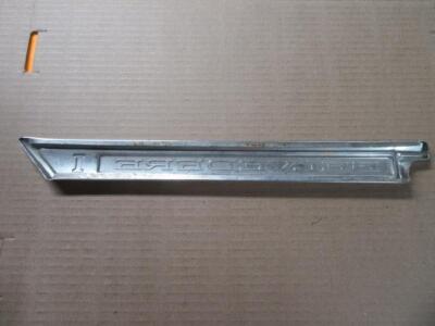1966 66 Plymouth Belvedere I Right RH Fender Passenger Trim Emblem- Mopar Used