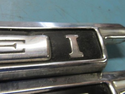 1966 Belvedere I Fender Emblem Trim Pair- Used Mopar