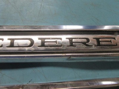 1966 Belvedere I Fender Emblem Trim Pair- Used Mopar