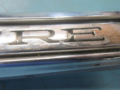 1966 Belvedere I Fender Emblem Trim Pair- Used Mopar