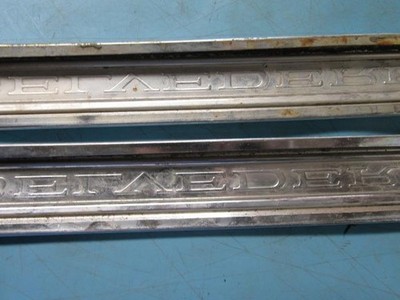 1966 Belvedere I Fender Emblem Trim Pair- Used Mopar