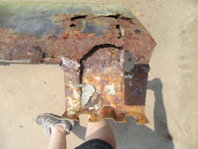 1966 Dodge Coronet Driver's Side B-Body Fender F# 405 Mopar - Used