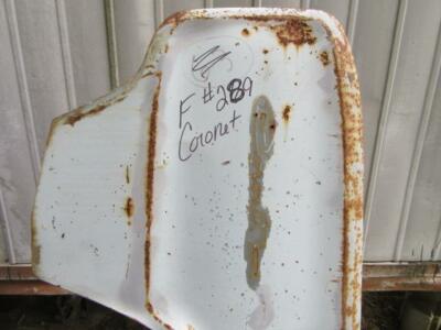 1966 Dodge Coronet Driver's Side Fender F # 289 Mopar Used B-Body