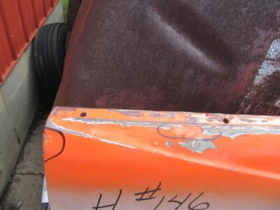 1966 Dodge Coronet Hood- Mopar Used H# 146 B-Body