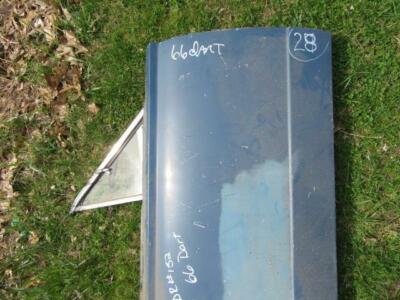 1966 Dodge Dart Passenger's Side Door DR# 152 Mopar Used A-Body