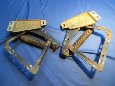 1966 Hood Hinges 66 Dodge Coronet Pair Mopar Good Used