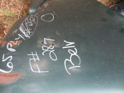 1966 Plymouth Driver's Side Fender F # 288 Mopar Used B-Body