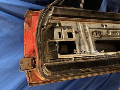 1966-67 Dodge Plymouth B-Body Right Passenger Hard Top Door Dr#34