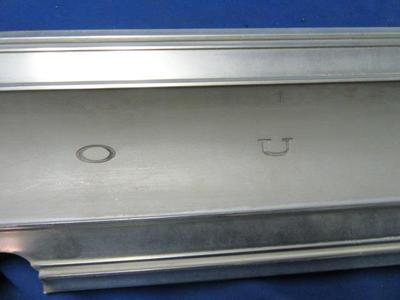 1967 67 Belvedere II Rear Finish Panel Good Used MOPAR