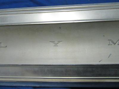 1967 67 Belvedere II Rear Finish Panel Good Used MOPAR
