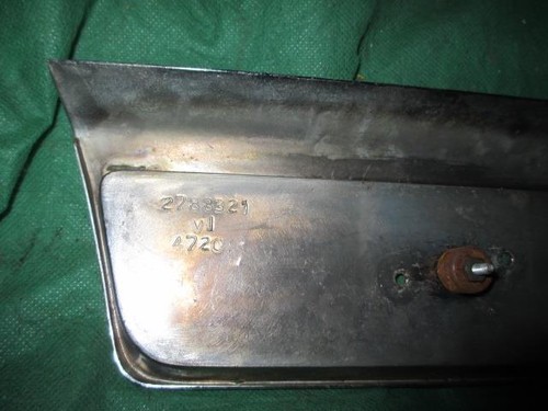 1967 67 Satellite GTX Seat Back Center Embem Good Used MOPAR 2788321