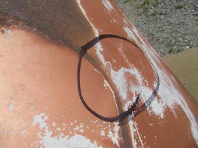 1967 Dodge Dart Hood- Mopar Used Body H # 147