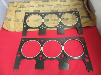 3.9L V6 Cylinder Head Gasket Set 87 88 89 Dodge Truck NOS MOPAR 4397730 4483144