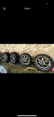 4 Diablo DNA Rims 22 inch and Fullway Extra Load HS 265/35R22 Tires- Exc. Cond