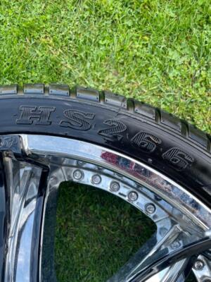 4 Diablo DNA Rims 22 inch and Fullway Extra Load HS 265/35R22 Tires- Exc. Cond