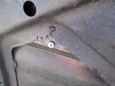 1967-68 Plymouth Barracuda Hood Steel H # 4 Mopar - Used A-Body Original