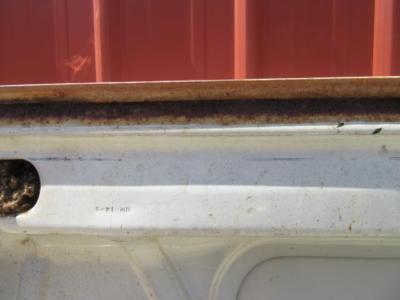 63 Dodge White Deck Lid Mopar #224