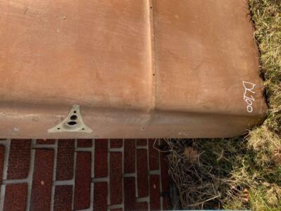 64 Dodge 330, 440 Deck Lid - Mopar DL#100 Used B-Body